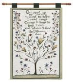 Inspirational Sayings, Poems, & Prayers Cotton Tapestry Wall Hangings